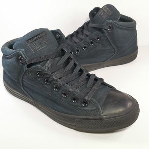[Men's 8.5] Converse Chuck Taylor All-Star High Street Sneaker / Faded Black